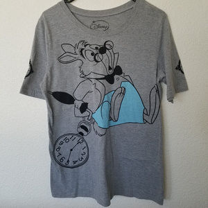NWOT Hot Topic Disney White Rabbit Top - Ladies XL